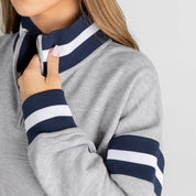 DALLAS COWBOYS HOLD THE LINE PREMIUM QUARTER-ZIP PULLOVER