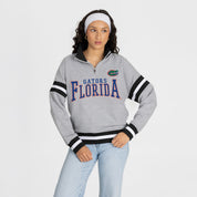 FLORIDA GATORS HOLD THE LINE PREMIUM QUARTER-ZIP PULLOVER