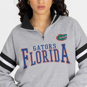 FLORIDA GATORS HOLD THE LINE PREMIUM QUARTER-ZIP PULLOVER