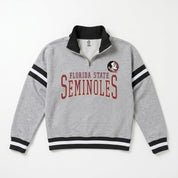 FLORIDA STATE SEMINOLES HOLD THE LINE PREMIUM QUARTER-ZIP PULLOVER