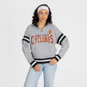 IOWA STATE CYCLONES HOLD THE LINE PREMIUM QUARTER-ZIP PULLOVER