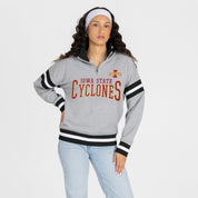 IOWA STATE CYCLONES HOLD THE LINE PREMIUM QUARTER-ZIP PULLOVER