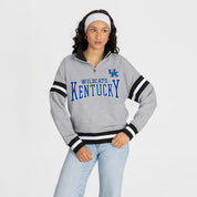 KENTUCKY WILDCATS HOLD THE LINE PREMIUM QUARTER-ZIP PULLOVER