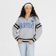 KENTUCKY WILDCATS HOLD THE LINE PREMIUM QUARTER-ZIP PULLOVER