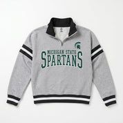 MICHIGAN STATE SPARTANS HOLD THE LINE PREMIUM QUARTER-ZIP PULLOVER