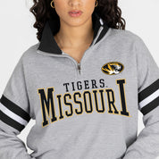 MISSOURI TIGERS HOLD THE LINE PREMIUM QUARTER-ZIP PULLOVER
