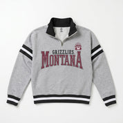 MONTANA GRIZZLIES HOLD THE LINE PREMIUM QUARTER-ZIP PULLOVER