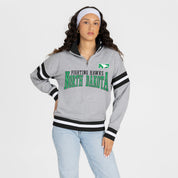 NORTH DAKOTA FIGHTING HAWKS HOLD THE LINE PREMIUM QUARTER-ZIP PULLOVER