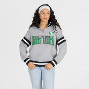 NORTH DAKOTA FIGHTING HAWKS HOLD THE LINE PREMIUM QUARTER-ZIP PULLOVER
