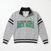 NORTH DAKOTA FIGHTING HAWKS HOLD THE LINE PREMIUM QUARTER-ZIP PULLOVER