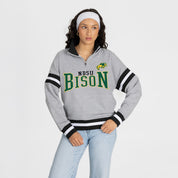 NORTH DAKOTA STATE BISON HOLD THE LINE PREMIUM QUARTER-ZIP PULLOVER