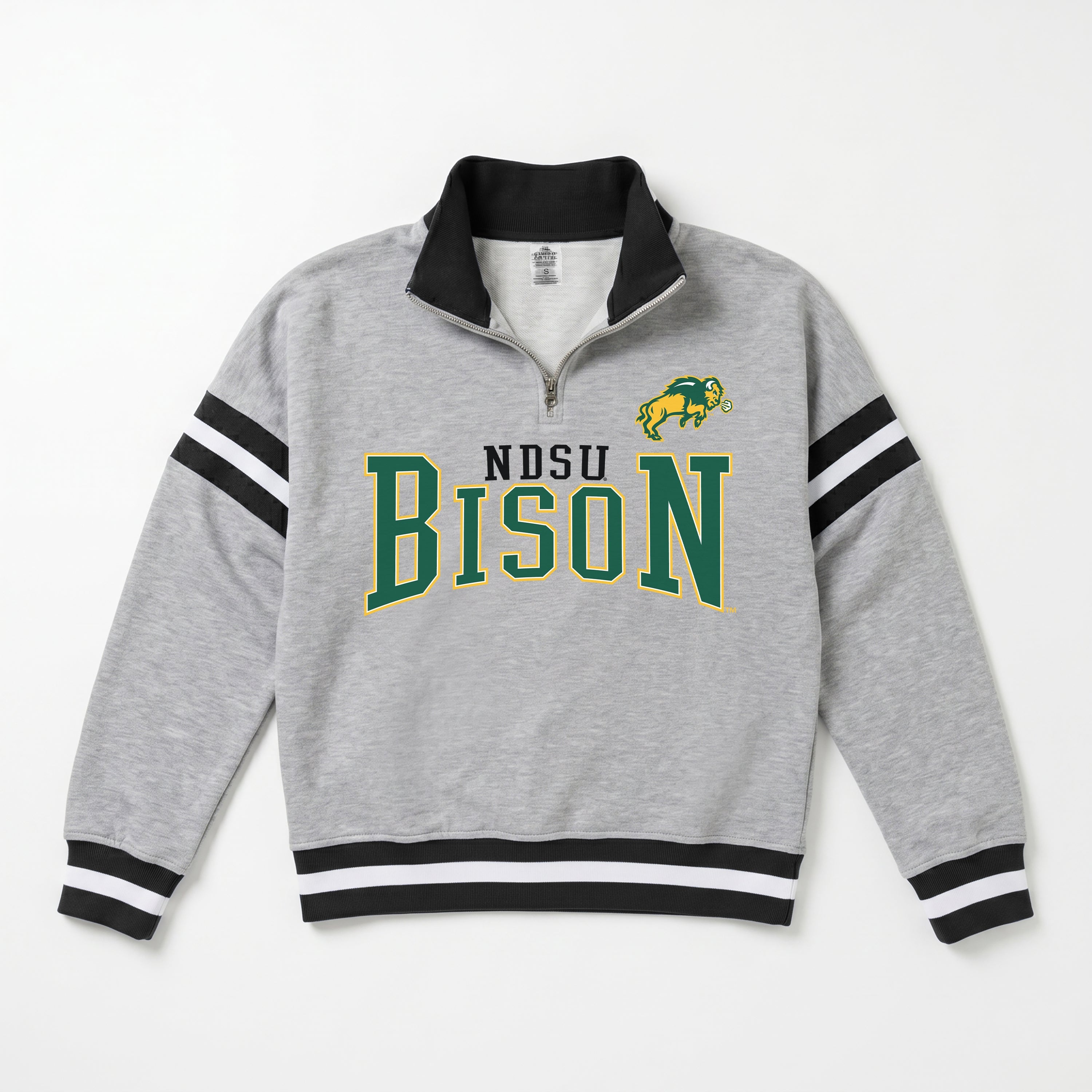 NORTH DAKOTA STATE BISON HOLD THE LINE PREMIUM QUARTER-ZIP PULLOVER
