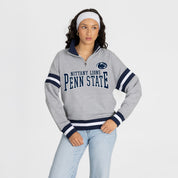 PENN STATE NITTANY LIONS HOLD THE LINE PREMIUM QUARTER-ZIP PULLOVER