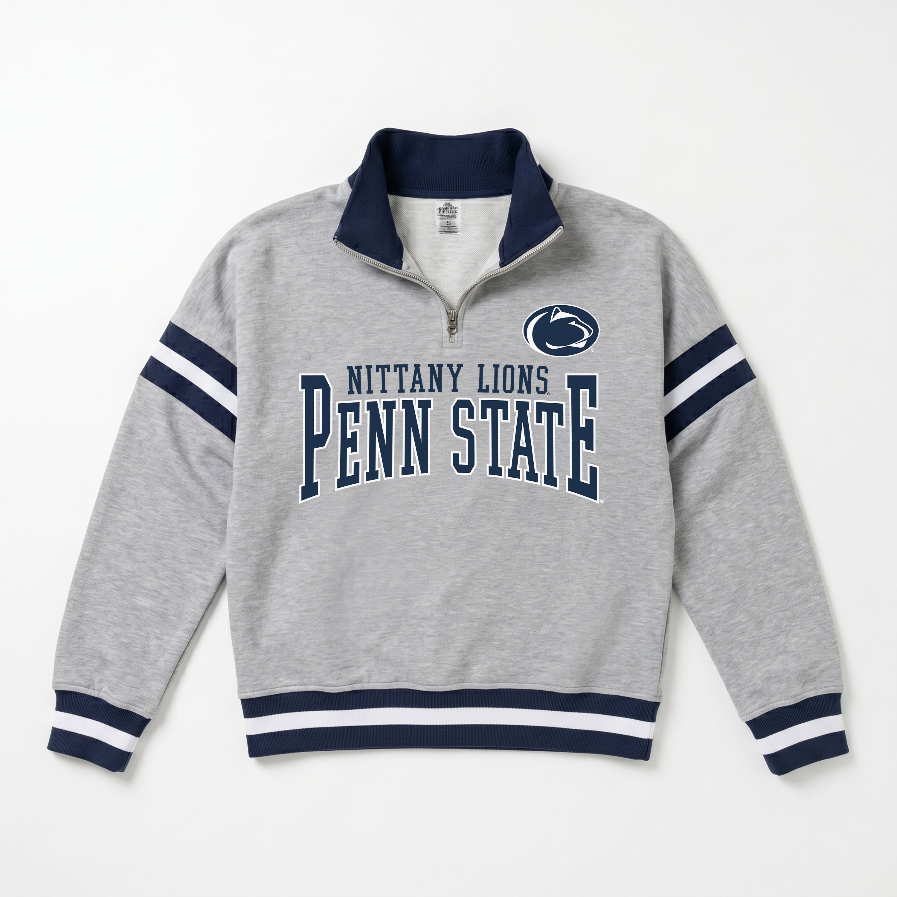 PENN STATE NITTANY LIONS HOLD THE LINE PREMIUM QUARTER-ZIP PULLOVER