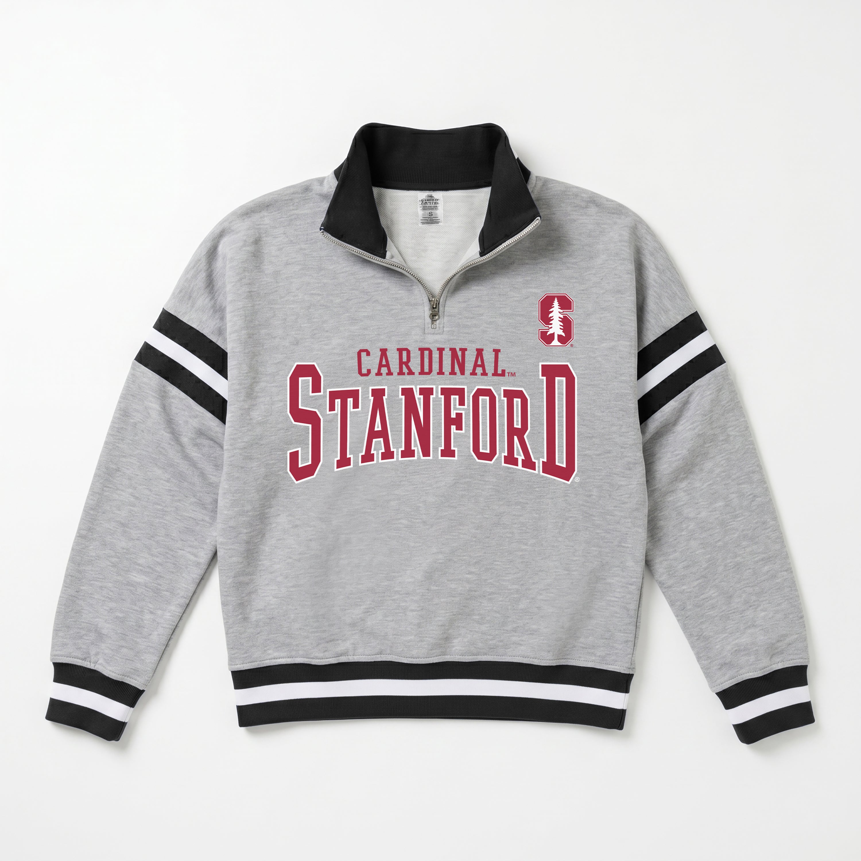 STANFORD CARDINAL HOLD THE LINE PREMIUM QUARTER-ZIP PULLOVER