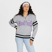 TCU HORNED FROGS HOLD THE LINE PREMIUM QUARTER-ZIP PULLOVER