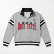 OHIO STATE BUCKEYES HOLD THE LINE PREMIUM QUARTER-ZIP PULLOVER