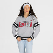 GEORGIA BULLDOGS HOLD THE LINE PREMIUM QUARTER-ZIP PULLOVER