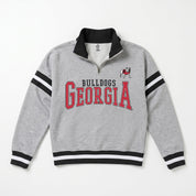 GEORGIA BULLDOGS HOLD THE LINE PREMIUM QUARTER-ZIP PULLOVER