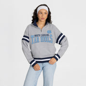 NORTH CAROLINA TAR HEELS HOLD THE LINE PREMIUM QUARTER-ZIP PULLOVER