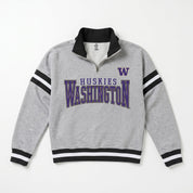 WASHINGTON HUSKIES HOLD THE LINE PREMIUM QUARTER-ZIP PULLOVER