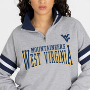WEST VIRGINIA MOUNTAINEERS HOLD THE LINE PREMIUM QUARTER-ZIP PULLOVER