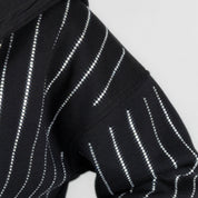 PENN STATE NITTANY LIONS EYES ON THE PRIZE RHINESTUD STRIPE ZIP HOODIE