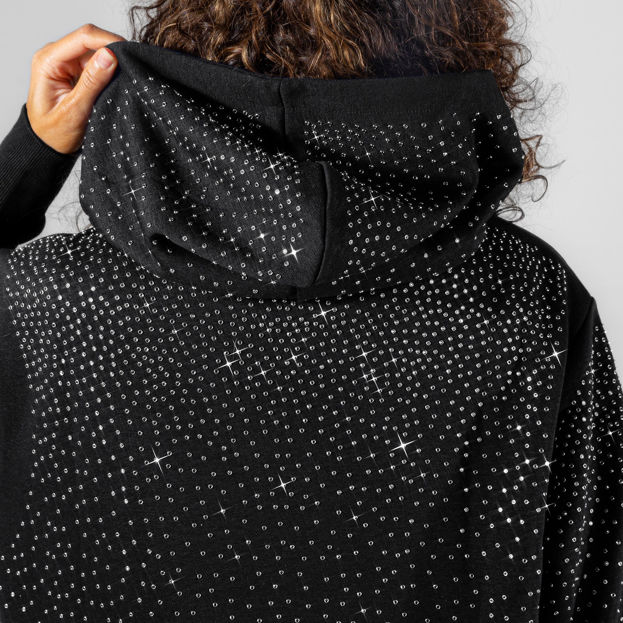 PHILADELPHIA EAGLES SUNDAY LIGHTS RHINESTONE HOODIE