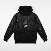 PHILADELPHIA EAGLES SUNDAY LIGHTS RHINESTONE HOODIE