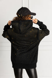 PITTSBURGH STEELERS SUNDAY LIGHTS RHINESTONE HOODIE