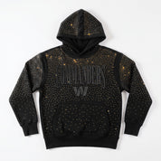 WASHINGTON COMMANDERS SUNDAY LIGHTS RHINESTONE HOODIE