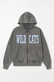 KENTUCKY WILDCATS STATEMENT MODE VINTAGE WASH FULL UNISEX ZIP HOODIE