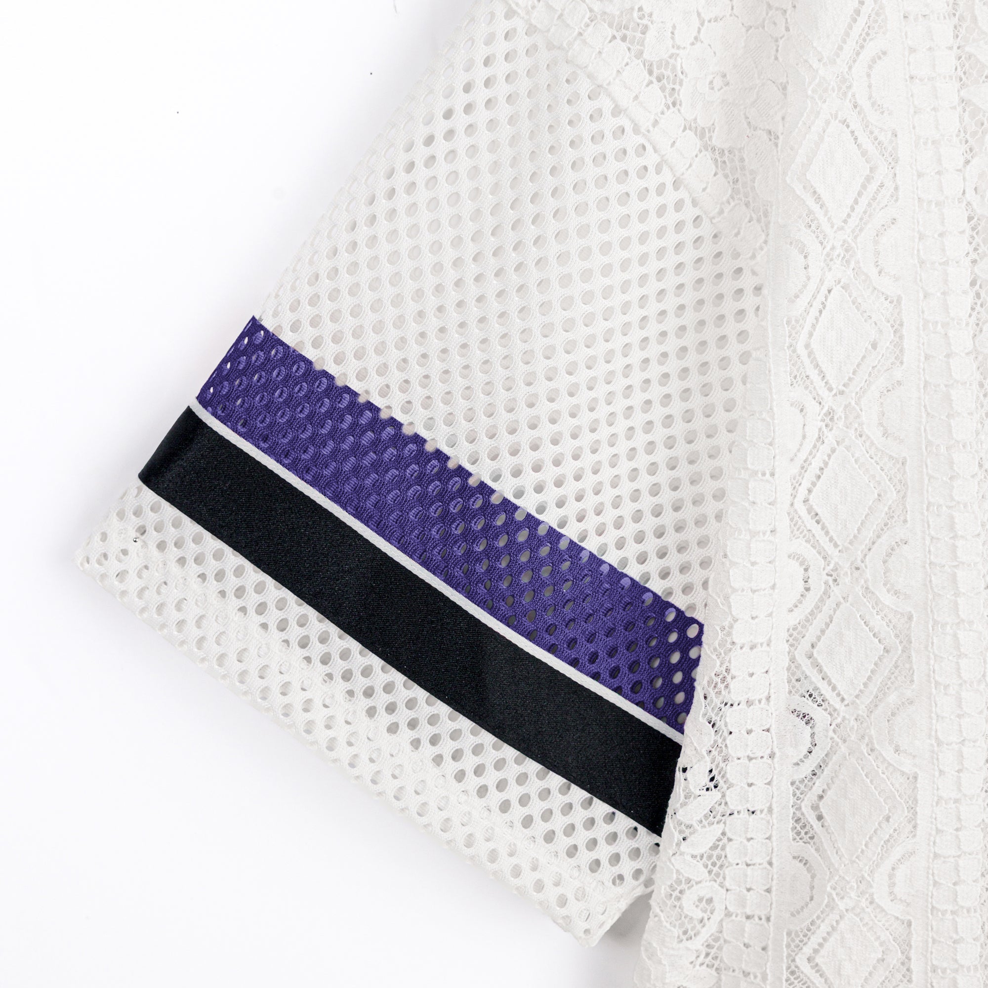 BALTIMORE RAVENS HIGH NOTE LACE FASHION TOP