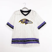 BALTIMORE RAVENS HIGH NOTE LACE FASHION TOP