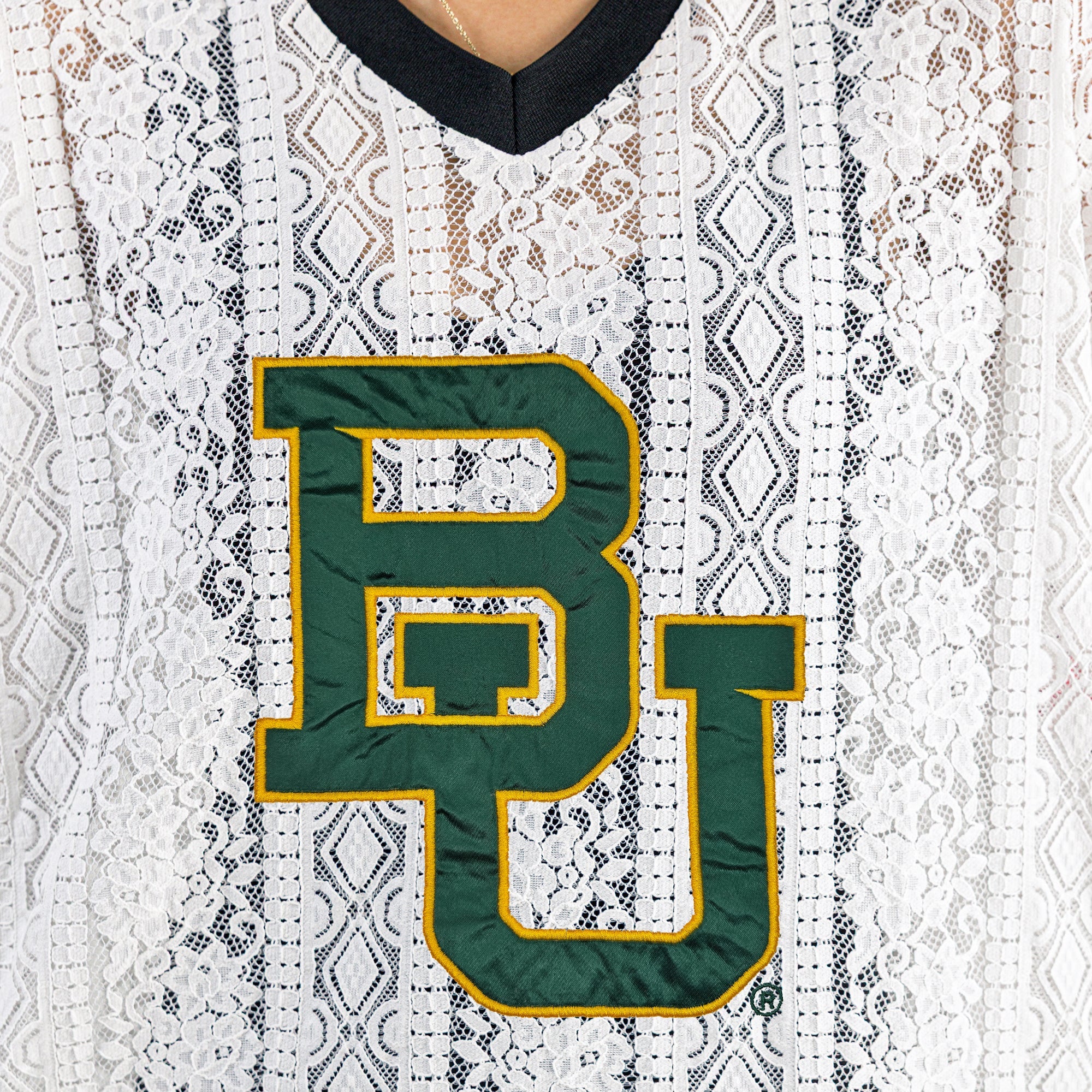 BAYLOR BEARS HIGH NOTE LACE FASHION JERSEY