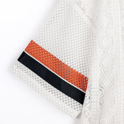 CINCINNATI BENGALS HIGH NOTE LACE FASHION TOP