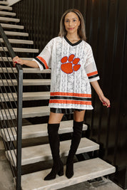 CLEMSON TIGERS HIGH NOTE LACE FASHION JERSEY