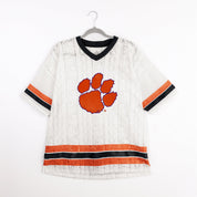 CLEMSON TIGERS HIGH NOTE LACE FASHION JERSEY