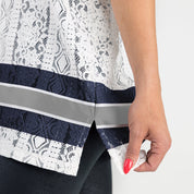 DALLAS COWBOYS HIGH NOTE LACE FASHION TOP