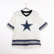 DALLAS COWBOYS HIGH NOTE LACE FASHION TOP