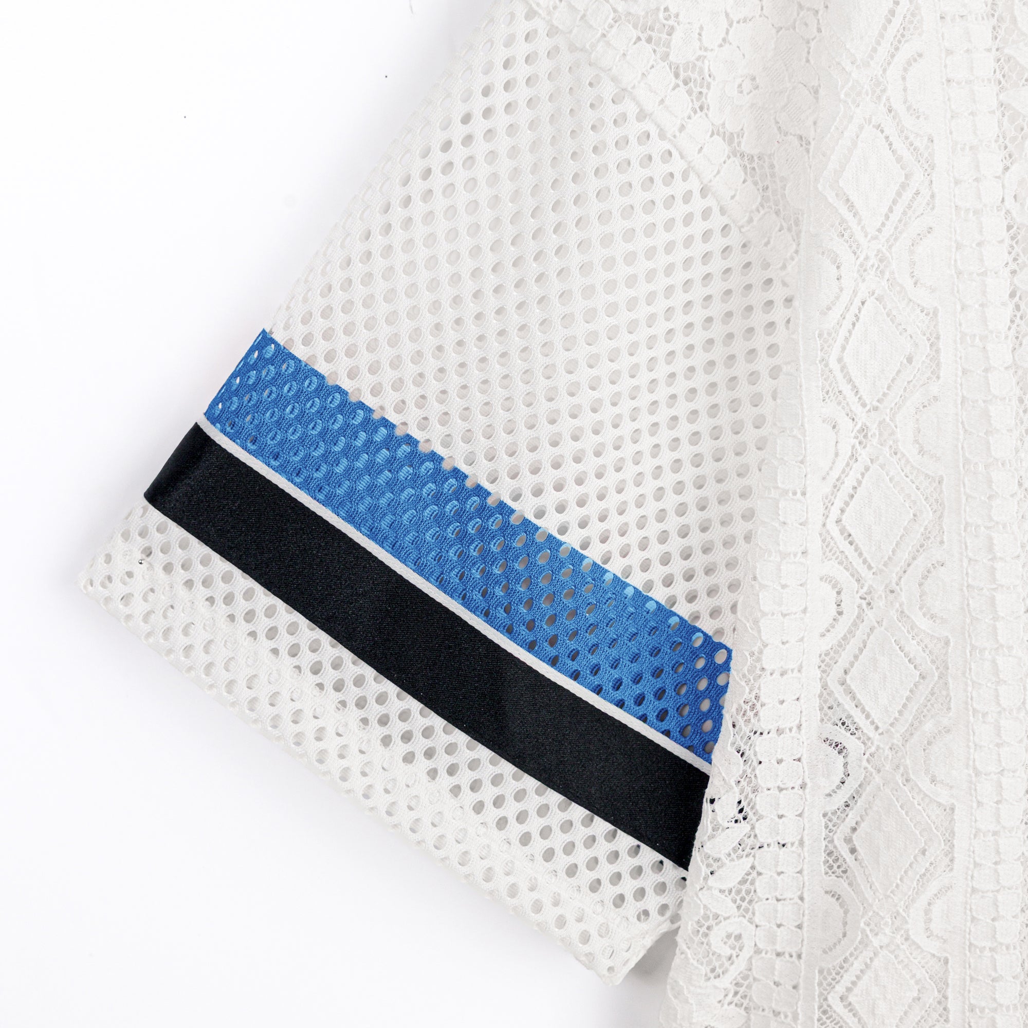 DETROIT LIONS HIGH NOTE LACE FASHION TOP