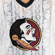 FLORIDA STATE SEMINOLES HIGH NOTE LACE FASHION JERSEY