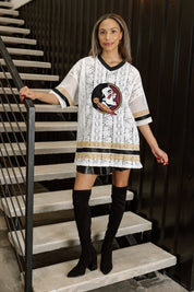 FLORIDA STATE SEMINOLES HIGH NOTE LACE FASHION JERSEY
