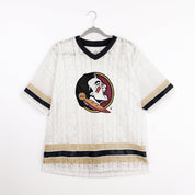 FLORIDA STATE SEMINOLES HIGH NOTE LACE FASHION JERSEY