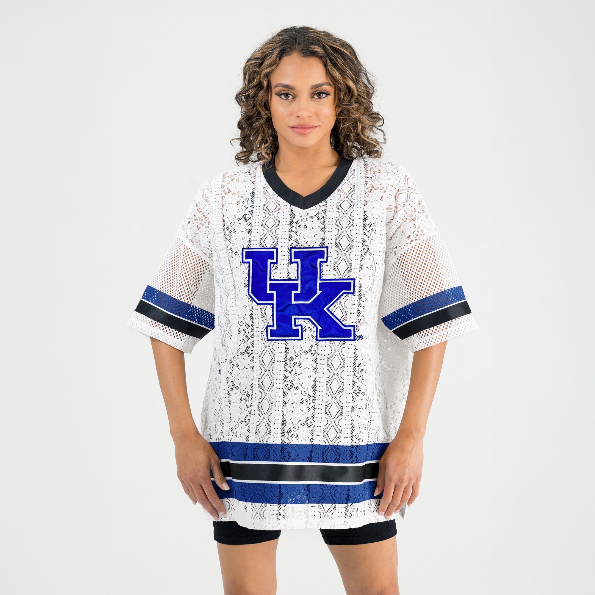 KENTUCKY WILDCATS HIGH NOTE LACE FASHION JERSEY