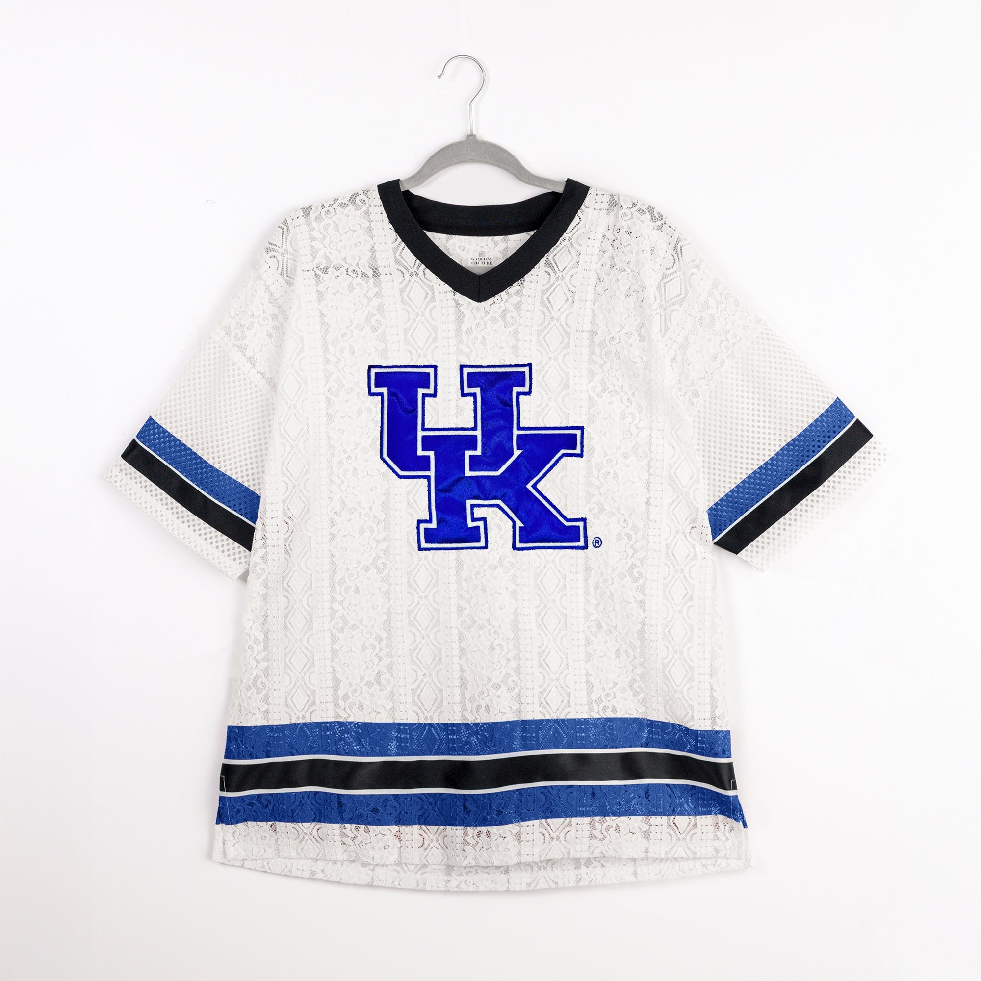 KENTUCKY WILDCATS HIGH NOTE LACE FASHION JERSEY
