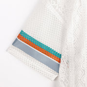 MIAMI DOLPHINS HIGH NOTE LACE FASHION TOP