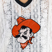 OKLAHOMA STATE COWBOYS HIGH NOTE LACE FASHION JERSEY