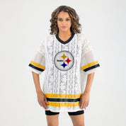 PITTSBURGH STEELERS HIGH NOTE LACE FASHION TOP
