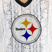 PITTSBURGH STEELERS HIGH NOTE LACE FASHION TOP